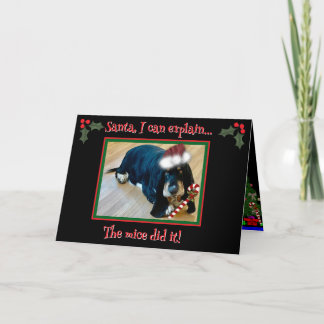 Cartão de Felicitações Dobrado