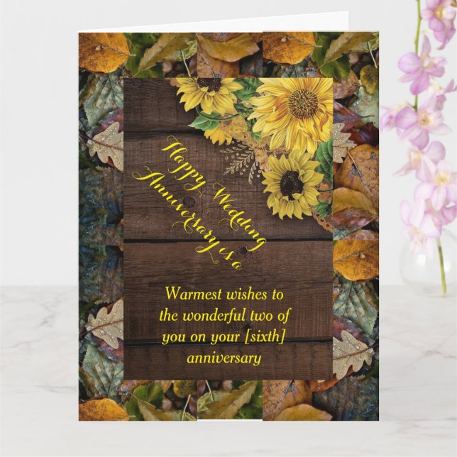 Cartão de Felicitações Dobrado para aniversário de (Orquídea)