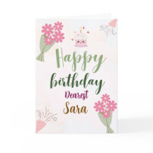 Cartão de Felicitações Dobrável