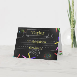 Cartão de Felicitações Dobrável de Formatura do Ja