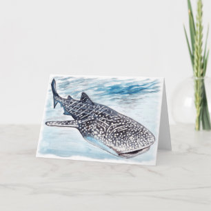Cartão de Felicitações em Branco com Arte de Tubar