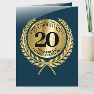 Cartão de felicitações individual no aniversário