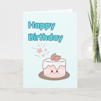 Cartão de Feliz Aniversário