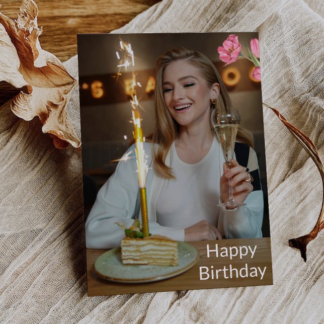 Cartão de Feliz Aniversário (Happy Birthday Card)