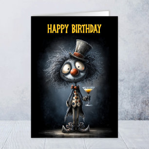 Cartão de Feliz Aniversário para Palhaço de Circo