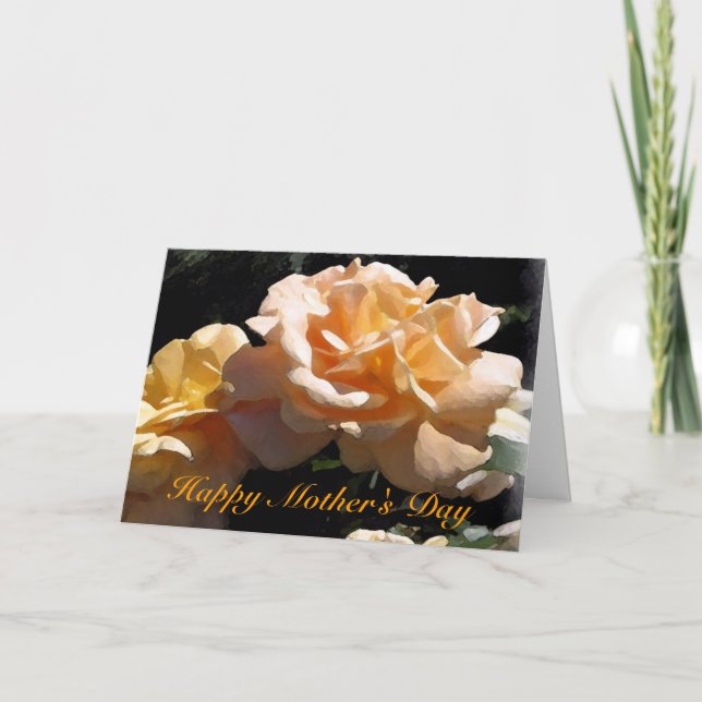 Cartão de Feliz Dia das Mães (Frente)
