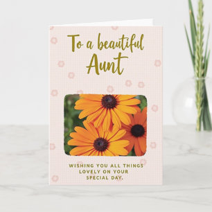Cartão de Feliz Dia das Mães com Foto Floral