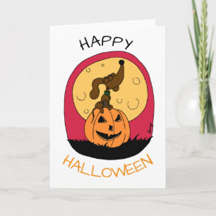 Cartão de Feliz Halloween da Midge