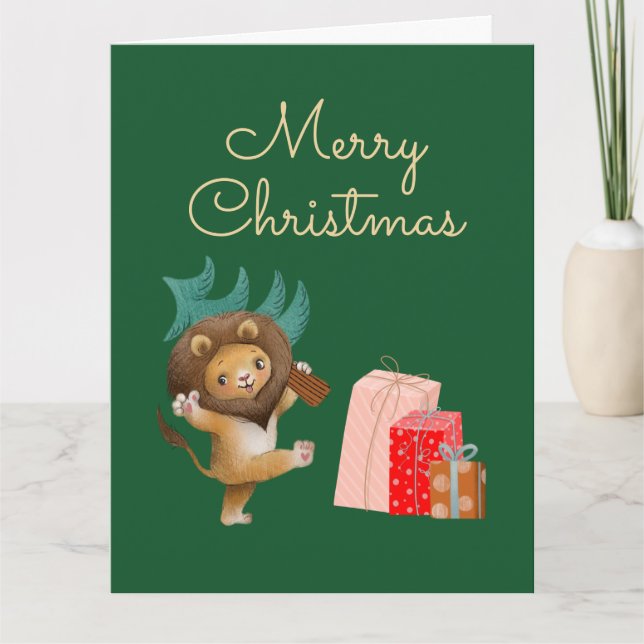 Cartão de Feliz Natal (Frente)