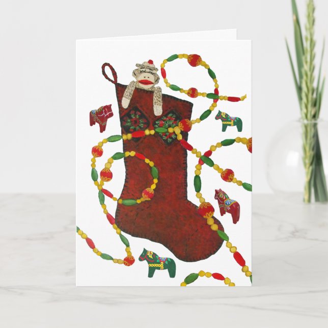 cartão de feriado (Frente)