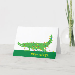 Cartão de Feriado das Luzes Tangidas