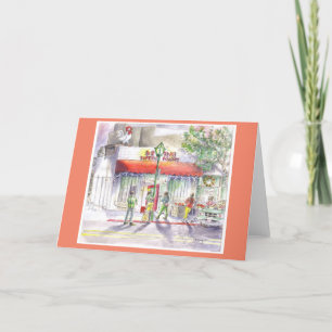 Cartão de Feriado de Abertura Chinatown