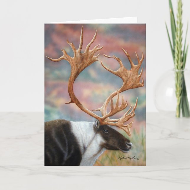 Cartão de Feriado de Caribe (Frente)