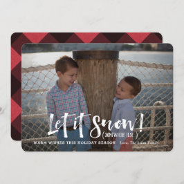 Cartão de Feriado de Cartões de foto de Natal Engr