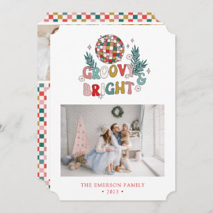 Cartão de Feriado de Colagem de Fotografias