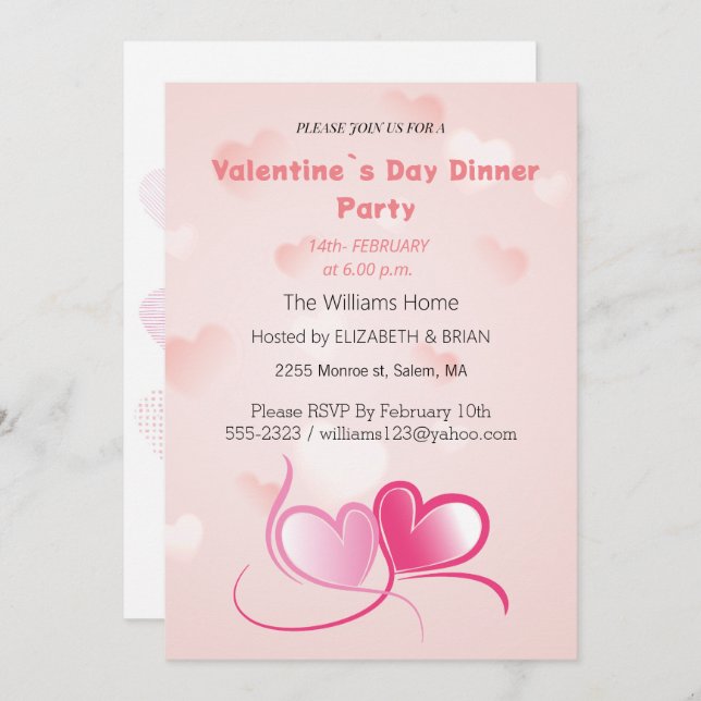 Cartão de Feriado de Festa de Janto para o Dia do  (Frente/Verso)