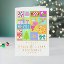 Cartão de Feriado de Folha de Folha de Calendário 