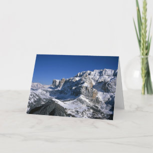 Cartão de Feriado de Inverno Sella Gruppe