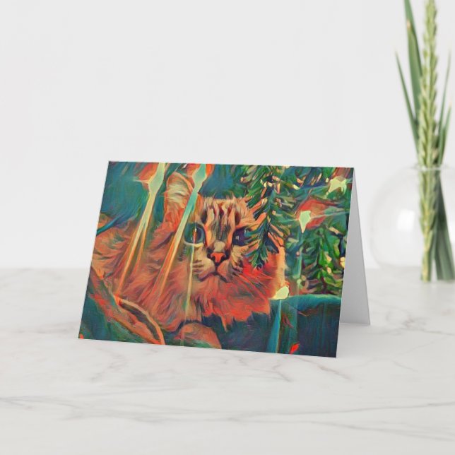 Cartão de Feriado de Natal para Adversários (Frente)