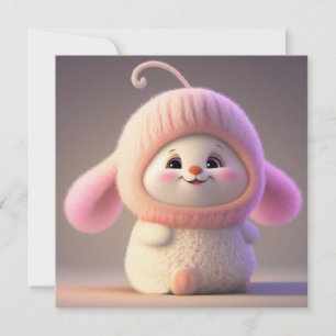 Cartão de Feriado de Páscoa Bonito