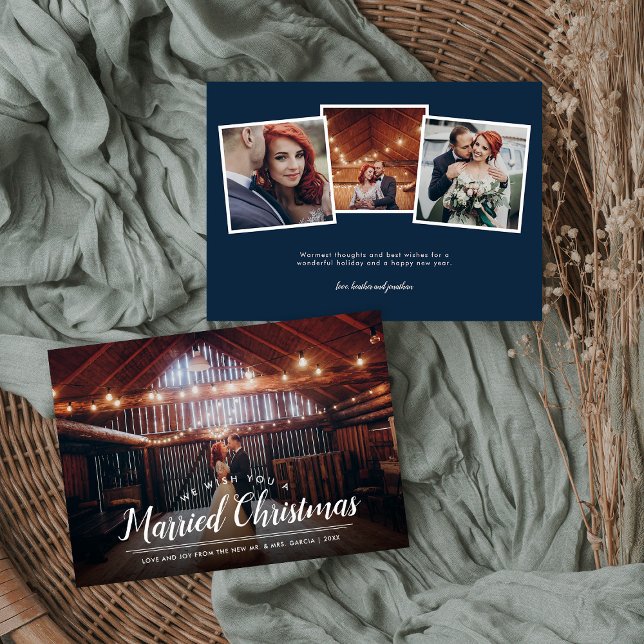 Cartão de Feriado de Sobreposição de Foto de Natal (Criador carregado)