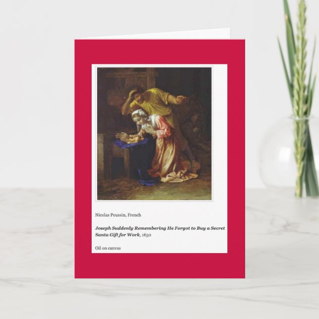 CARTÃO DE FERIADO DO JOSEPH ESQUECIDO (Frente)