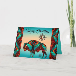 Cartão de Feriado Dobrado