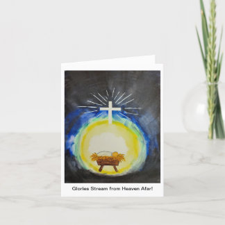 Cartão de Feriado Dobrado