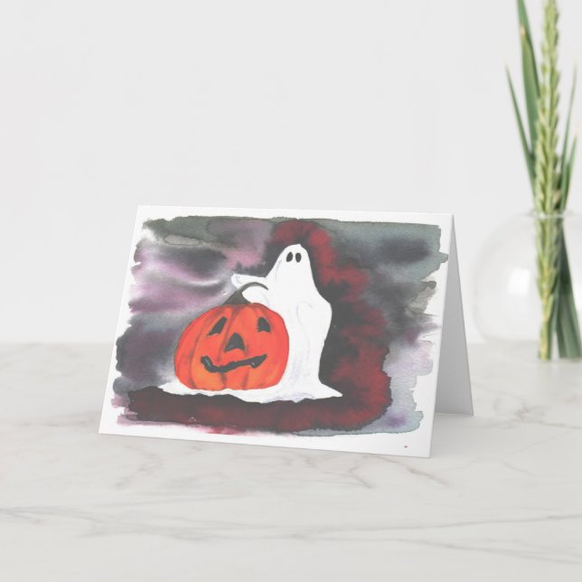 Cartão de Feriado Dobrado (Frente)