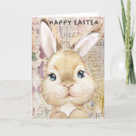 Cartão de Feriado Dobrado do Avô do felz pascoa