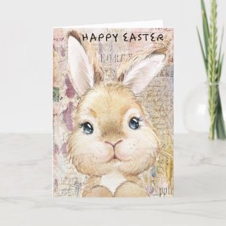 Cartão de Feriado Dobrado do Avô do felz pascoa