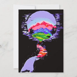 Cartão de Feriado "Fantasy Haven"