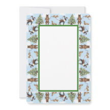 Cartão de Feriado no Alasca