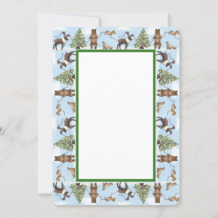 Cartão de Feriado no Alasca