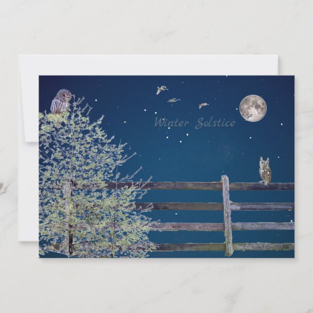 Cartão de Feriado Simples (Frente)