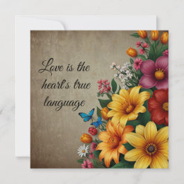 Cartão de Feriado Simples