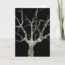 Cartão de Feriado 'Tree of Light' - Vazio