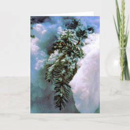 Cartão de Feriado "Vida Estática de Inverno" - Est