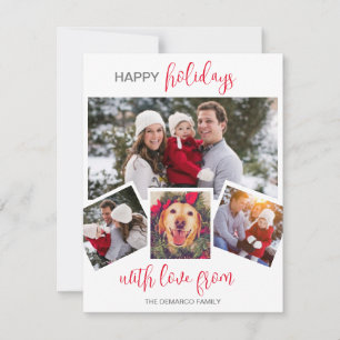 CARTÃO DE FERIADOS FELIZ