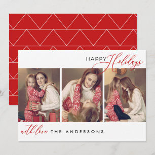 Cartão de Feriados Felizes para Tipografia do Pai