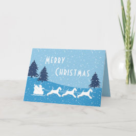 Cartão de Férias Airedale Terrier Personalizável