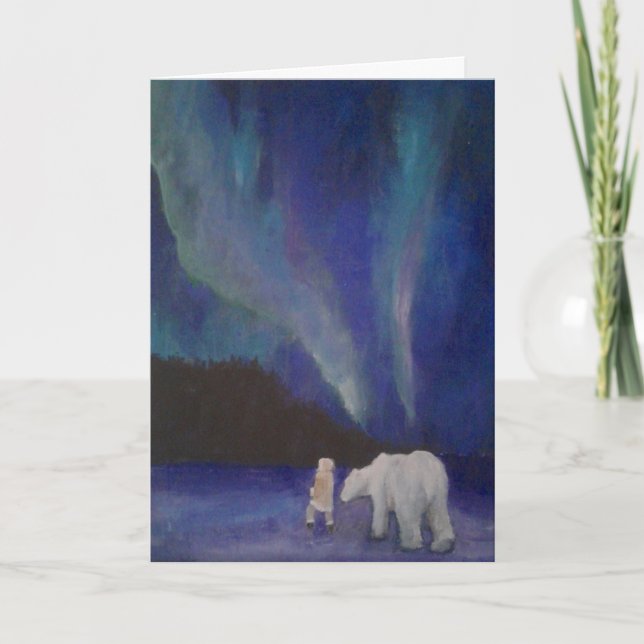 Cartão de Férias Aurora (Frente)