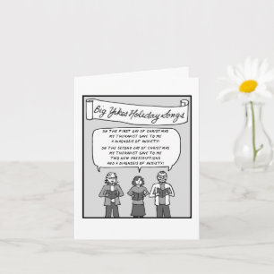 Cartão de Férias Big Yikes: 12 Dias de Natal