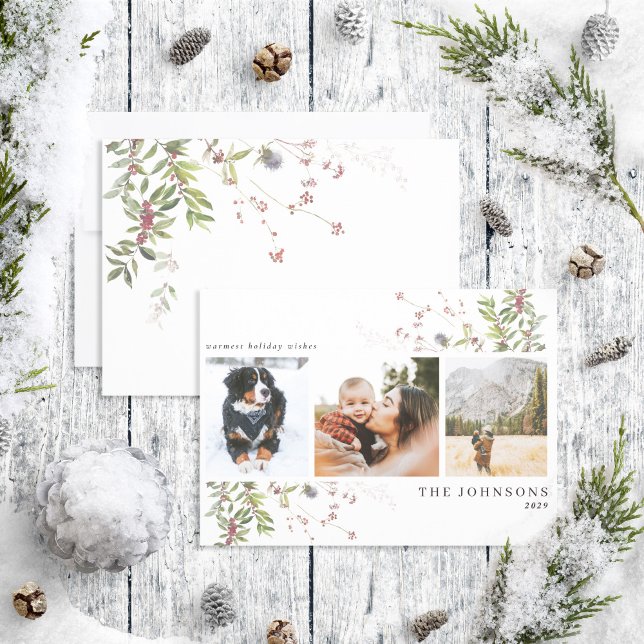 Cartão de Férias Botânico 3 de 3 Fotografias mais  (Criador carregado)