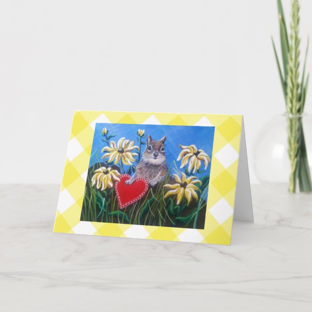 Cartão de Férias "Busca de Namorados" (Frente)