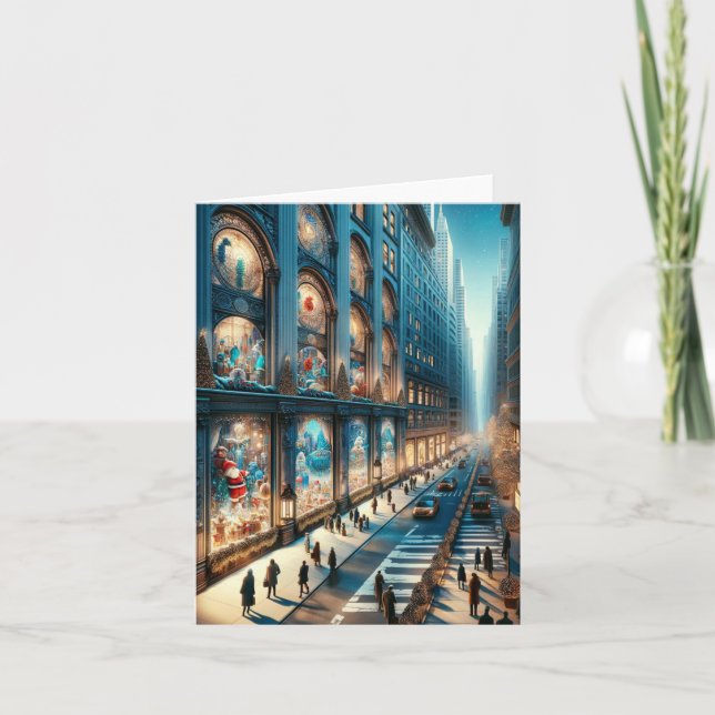 Cartão de Férias da Quinta Avenida. Natal. (Frente)