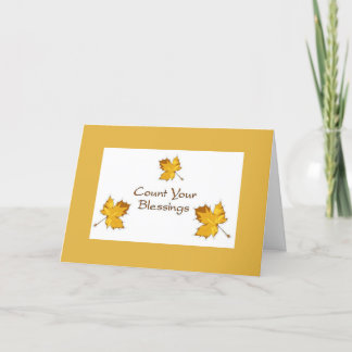 Cartão de Férias de Ação de Graças