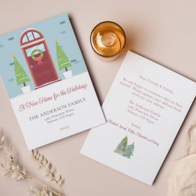 Cartão de Férias de Anúncio em Movimento de Natal (Criador carregado)