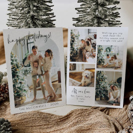 Cartão de Férias de Arquitetura Moderna