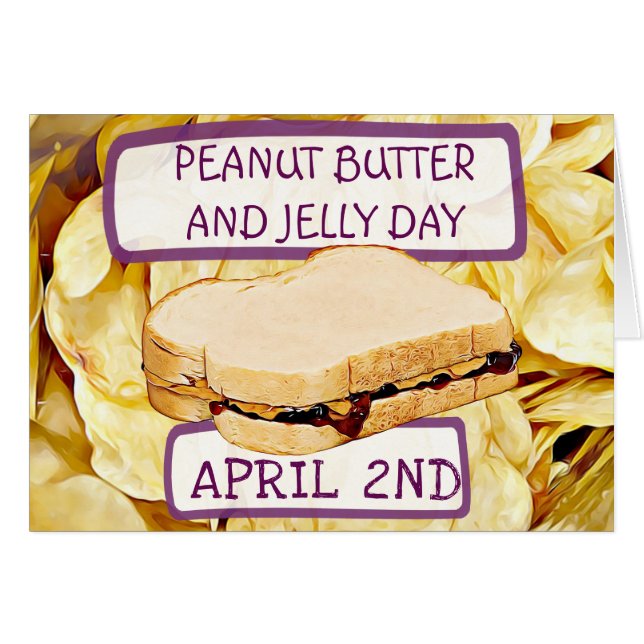 Cartão de Férias de Comida Divertida (Frente Horizontal)